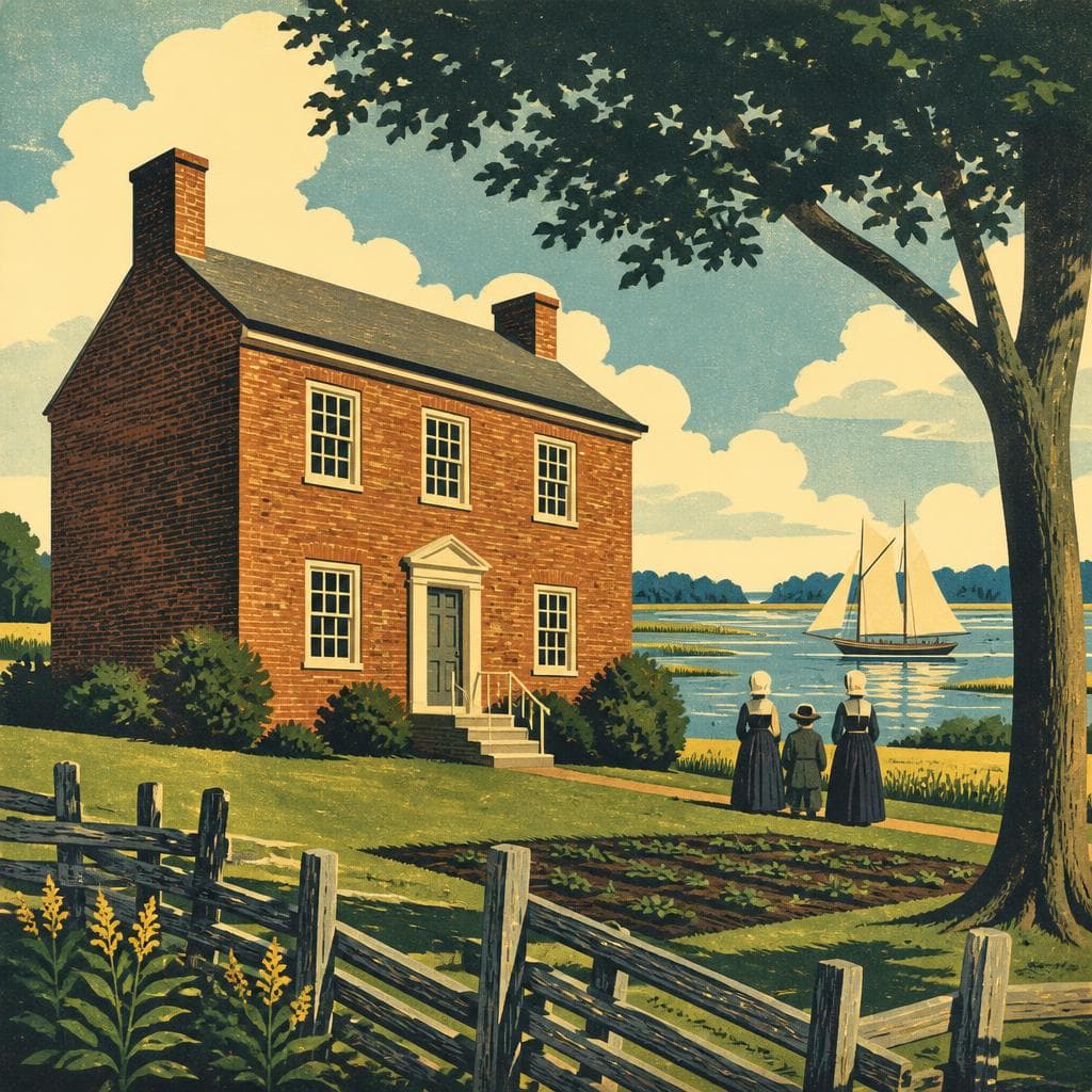 Cover art for A Brick House Holding the Albemarle