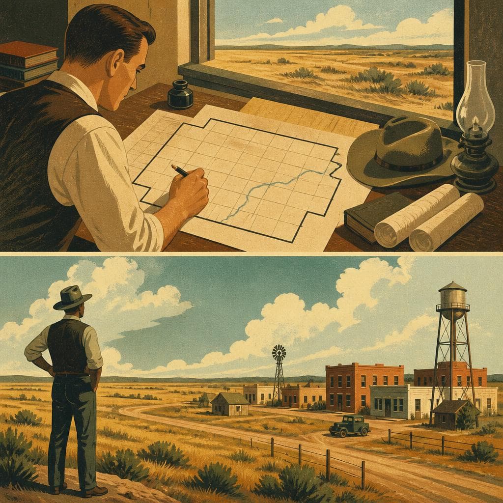 Cover art for A County on Paper, Then a Place