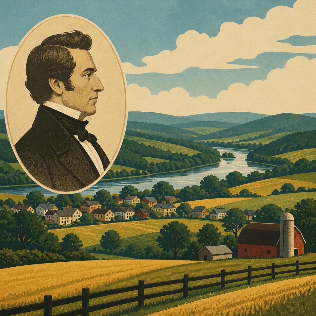 Cover art for A County Named for a Man Who Never Saw It