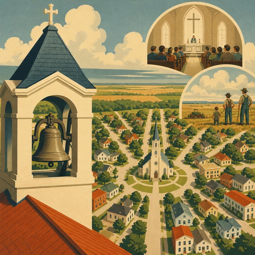 Cover art for A Town Drawn Around Church Bells