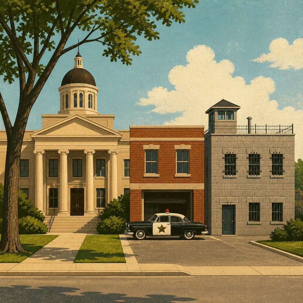 Cover art for Justice Next Door in Waseca