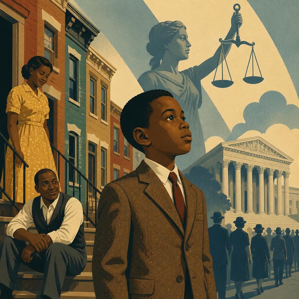 Cover art for Where Thurgood Marshall Learned to Stand