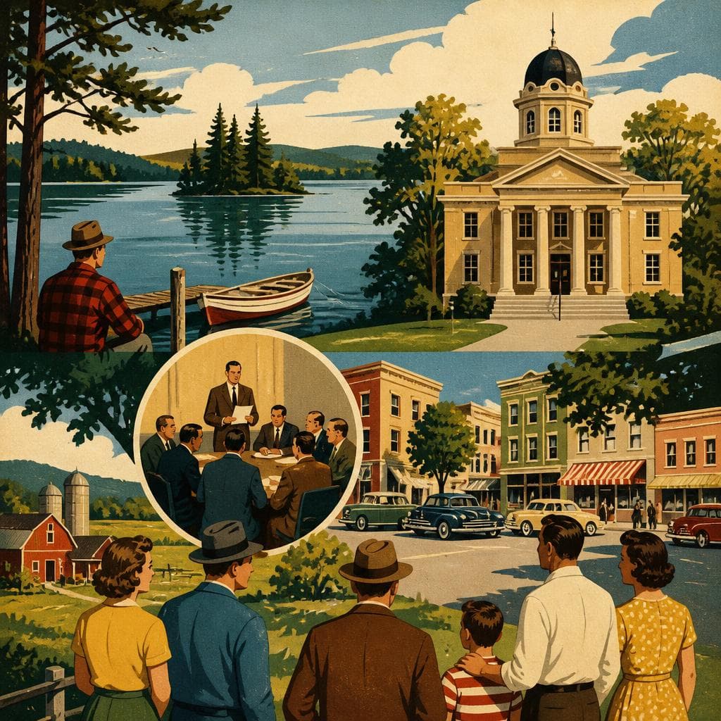 Cover art for When County Government Reported to Balsam Lake