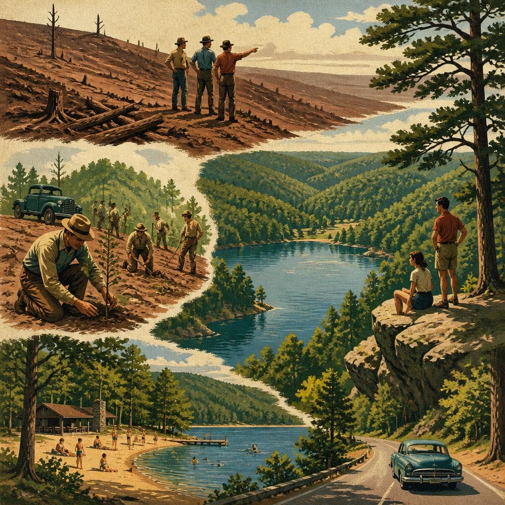 Cover art for How Brown County’s Rough Hills Became a State Park