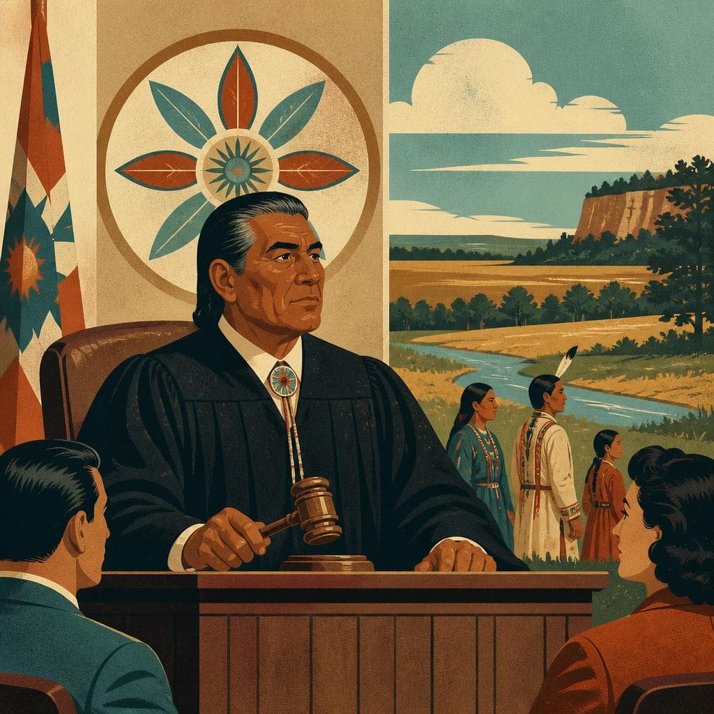 Cover art for The Judge Behind Garvin County
