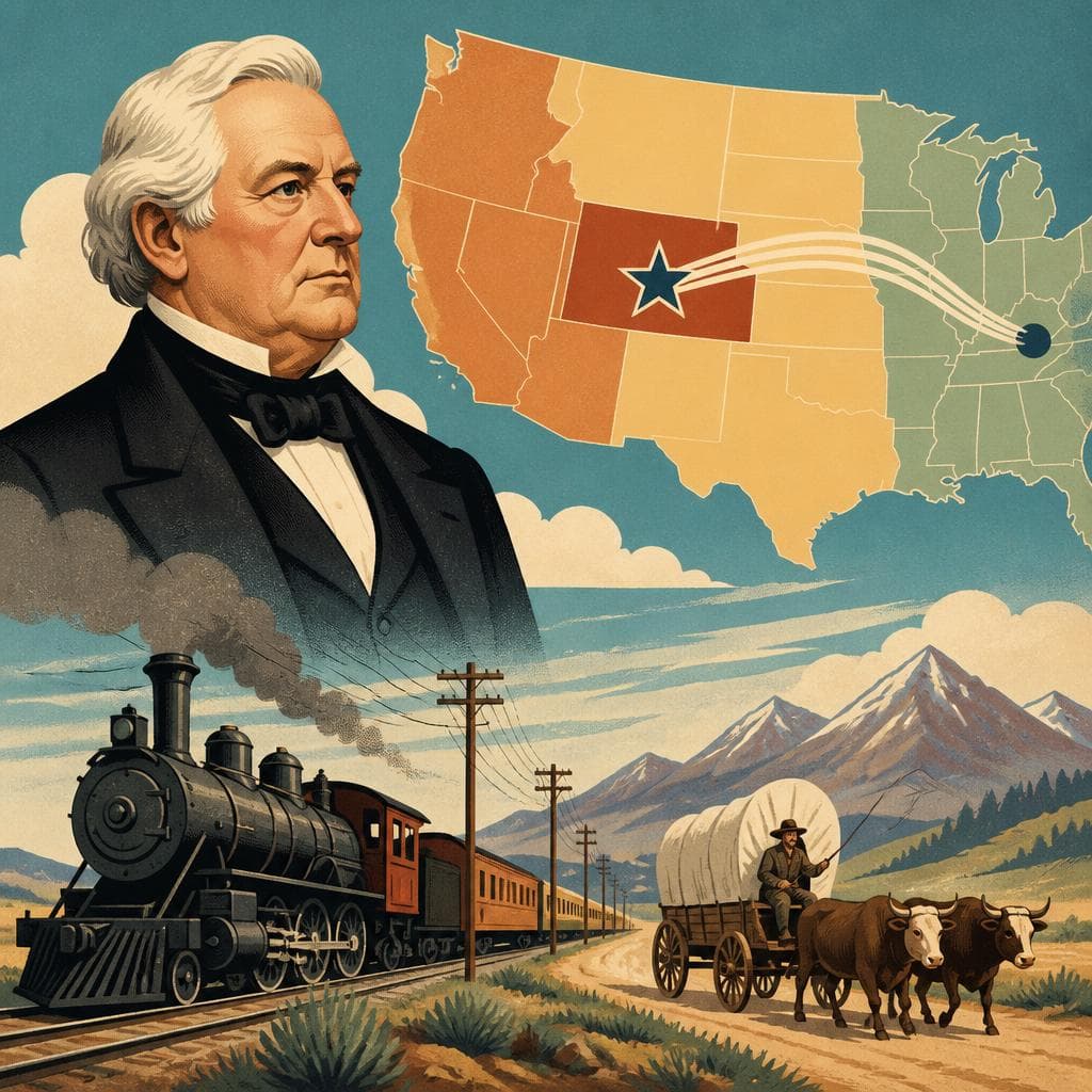 Cover art for How Millard Fillmore Reached Nebraska