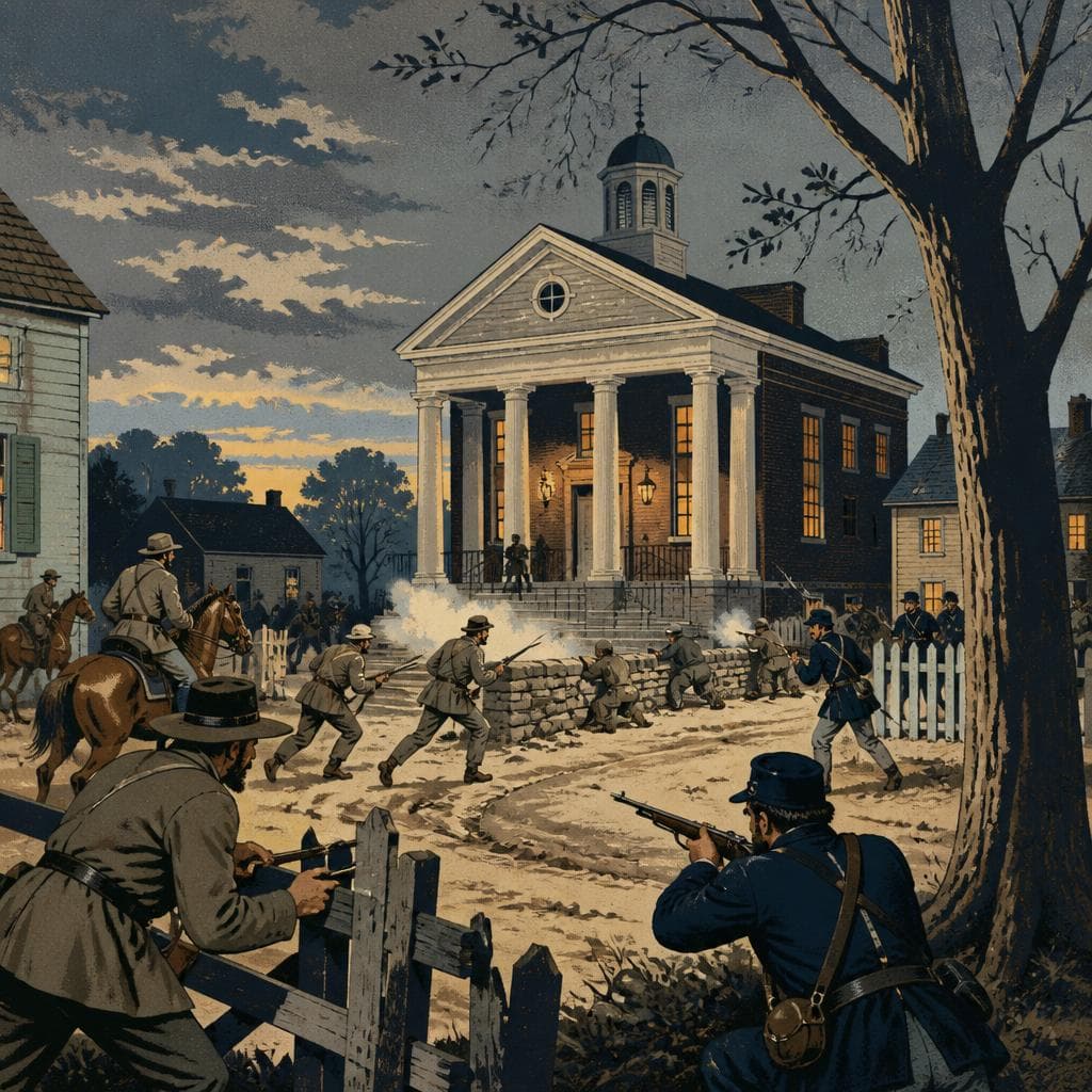 Cover art for Before Dawn at Fairfax Court House