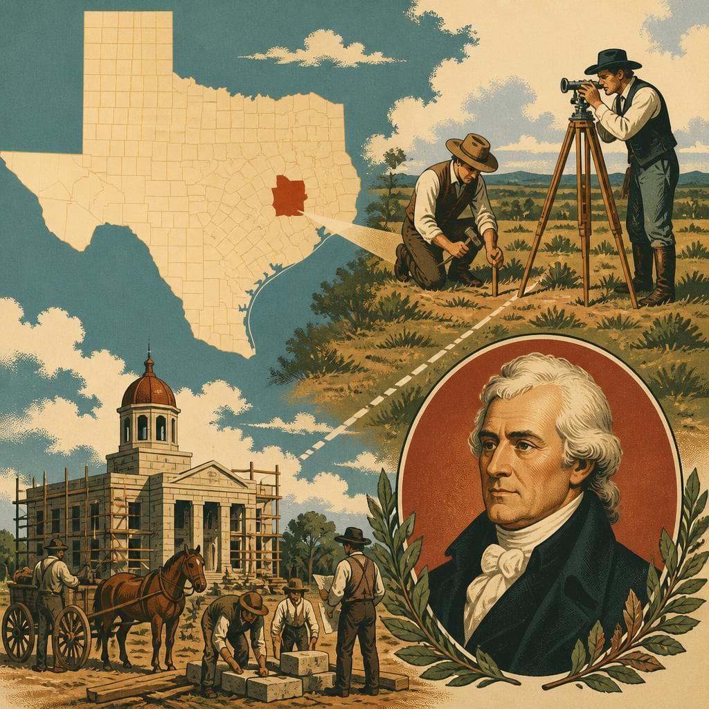 Cover art for A County, a Line, and the Name Madison