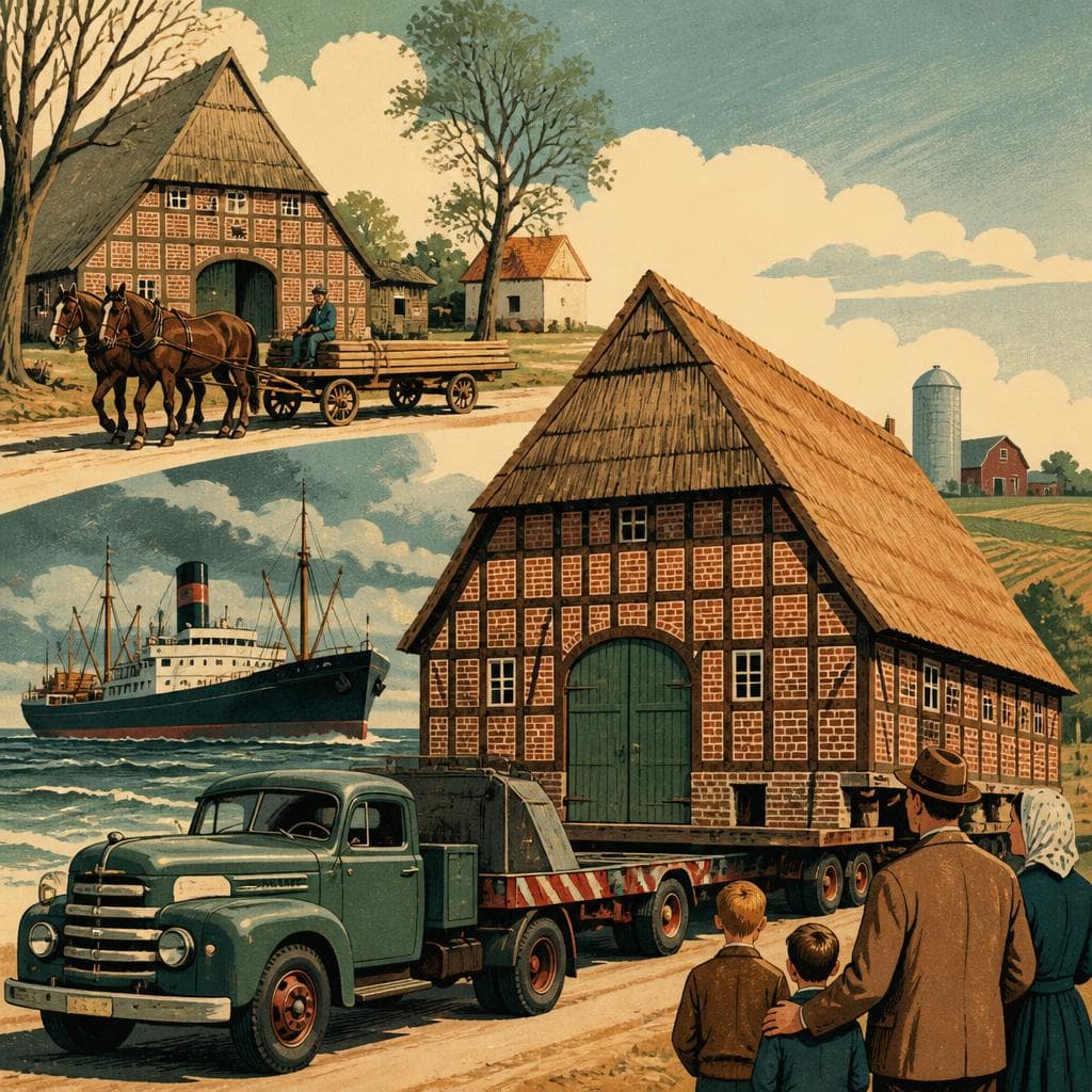 Cover art for A German Housebarn’s Long Trip to Iowa