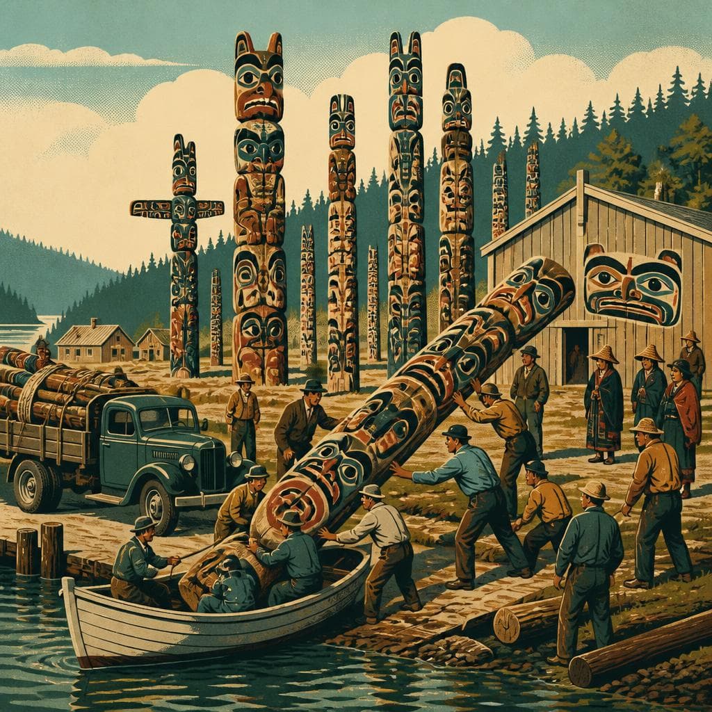 Cover art for Saving the Poles at Hydaburg