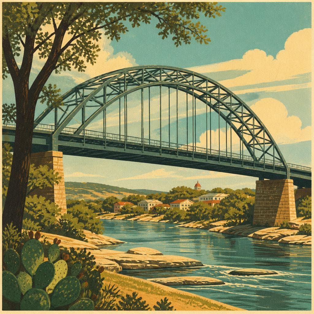 Cover art for The Arch That Framed Llano