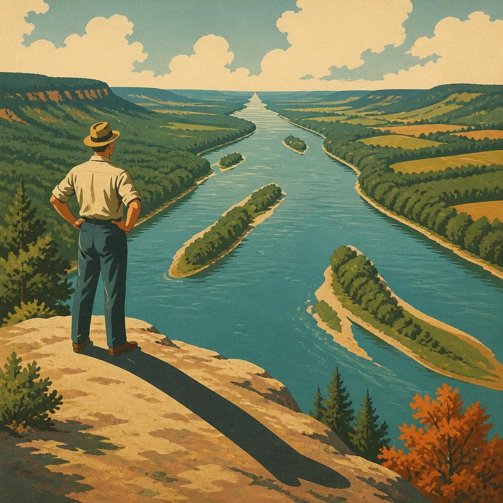Cover art for The River That Takes Arkansas North