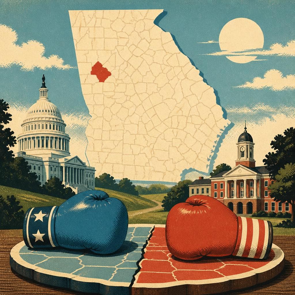 Cover art for Why Georgia Put Carroll on the Map
