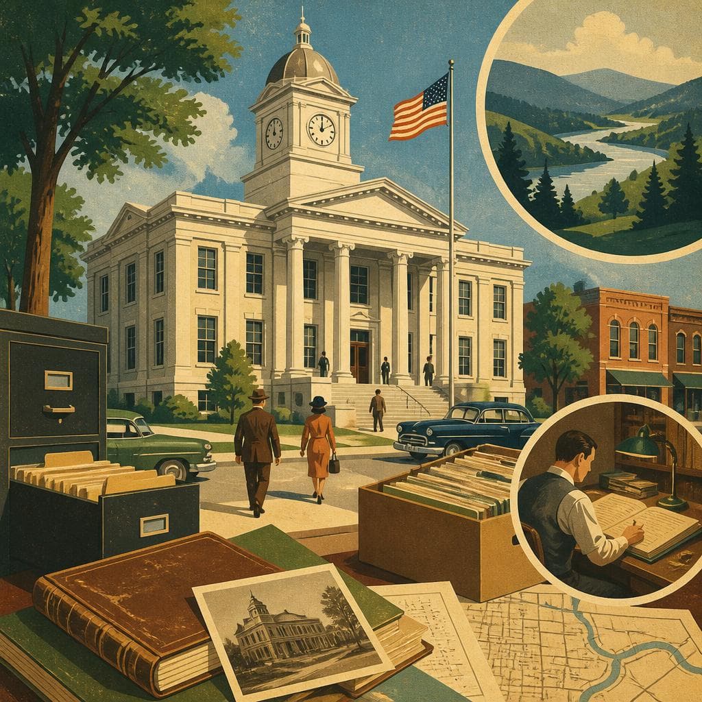 Cover art for Where Gilmer County Keeps Its Memory