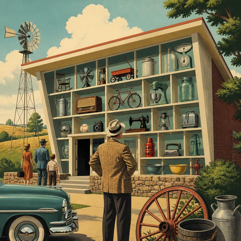 Cover art for The Museum Harold Warp Built for Ordinary Things