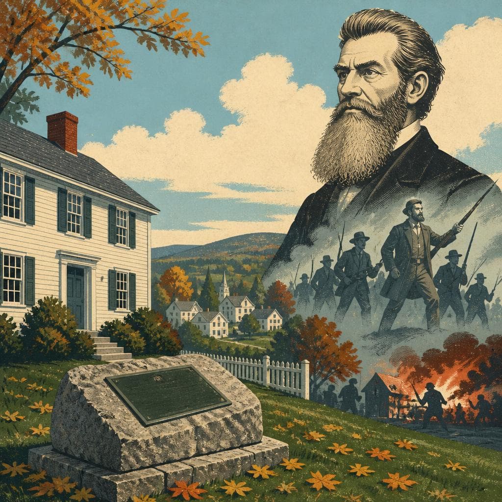 Cover art for Where Torrington Keeps John Brown in View