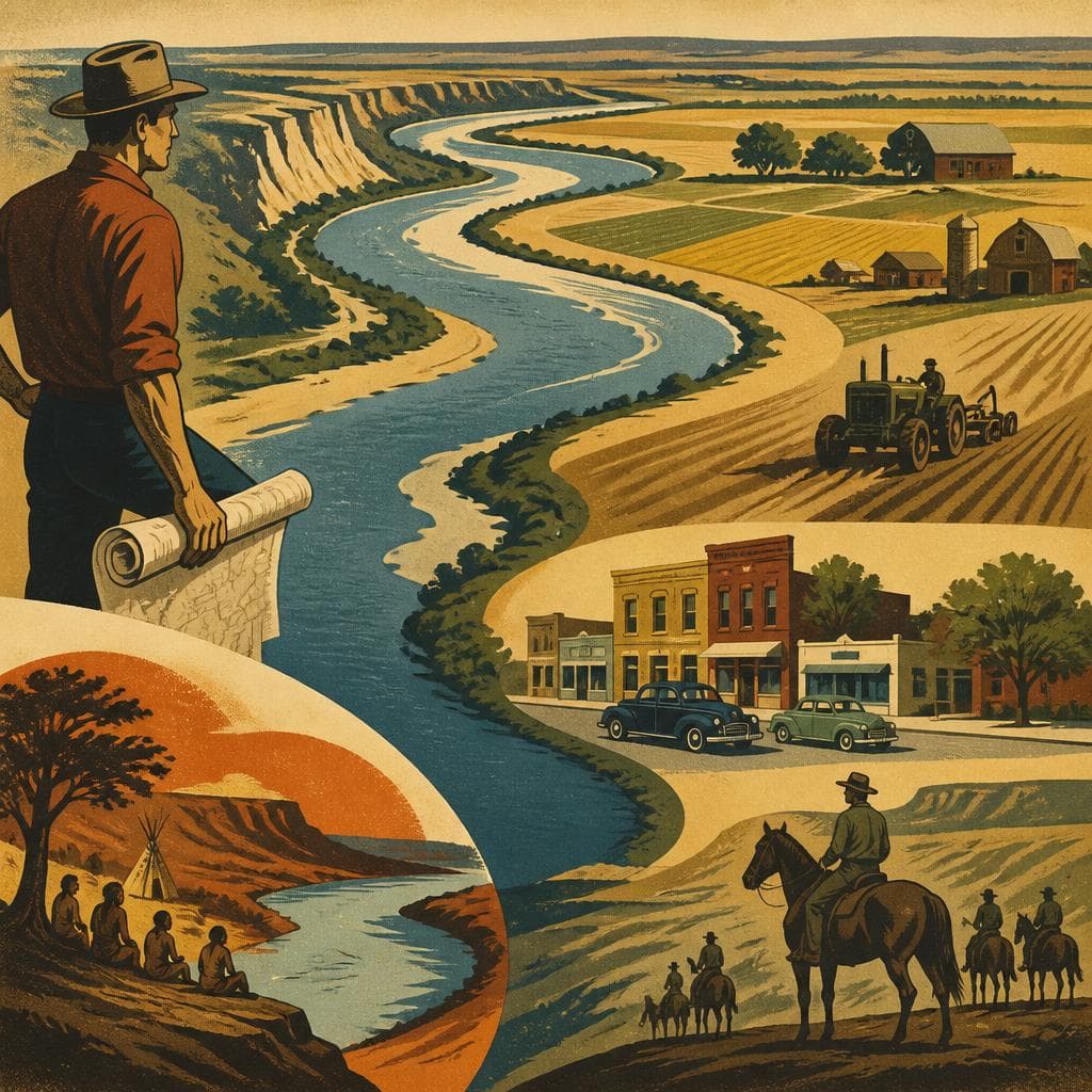 Cover art for Where the River Drew the Map