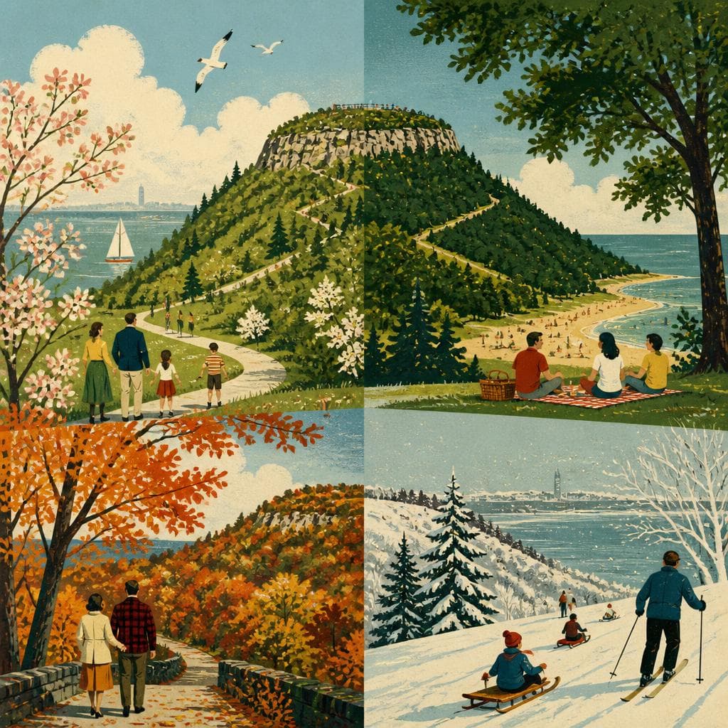 Cover art for Where Presque Isle Learned the Mountain