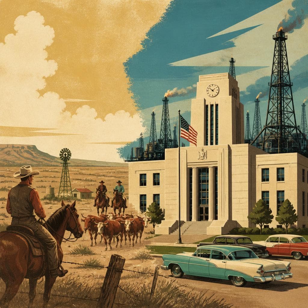 Cover art for When Oil Changed the Face of Upton County