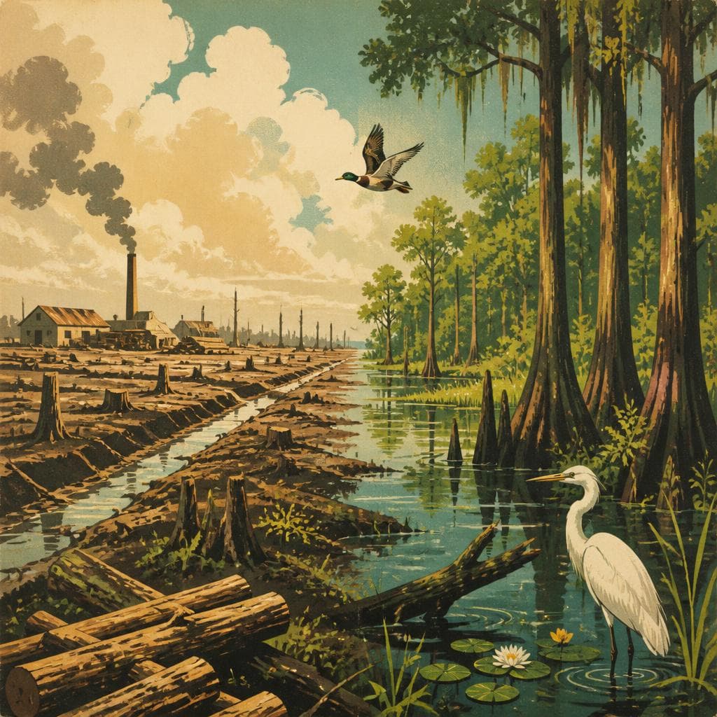 Cover art for When the Dismal Swamp Turned the Story Around