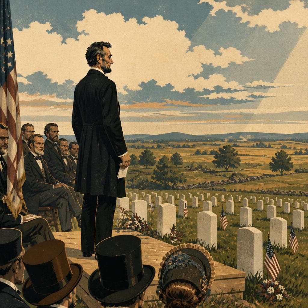 Cover art for Where Gettysburg Buried the Dead and Found Its Words