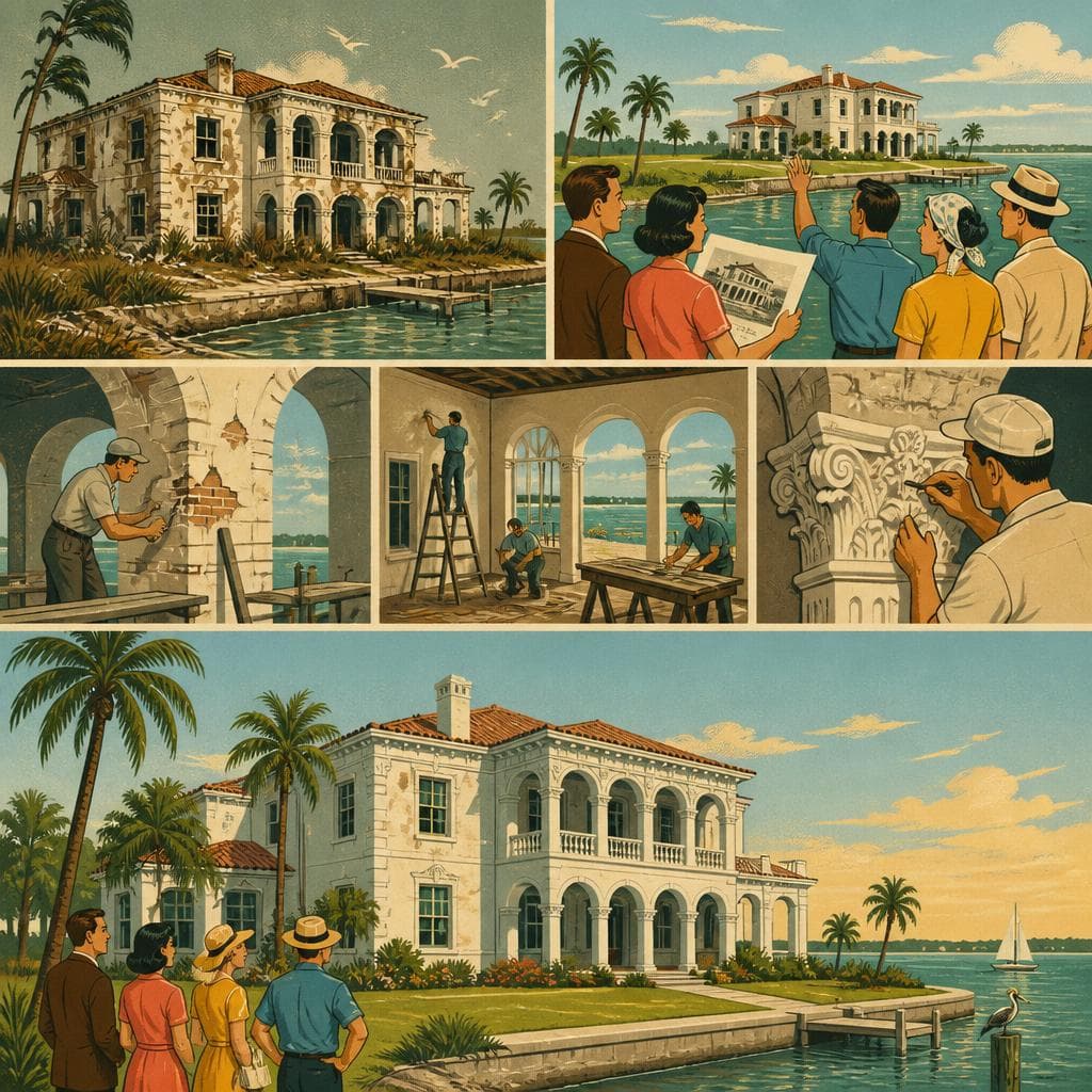 Cover art for How a Bayfront Mansion Got a Second Life