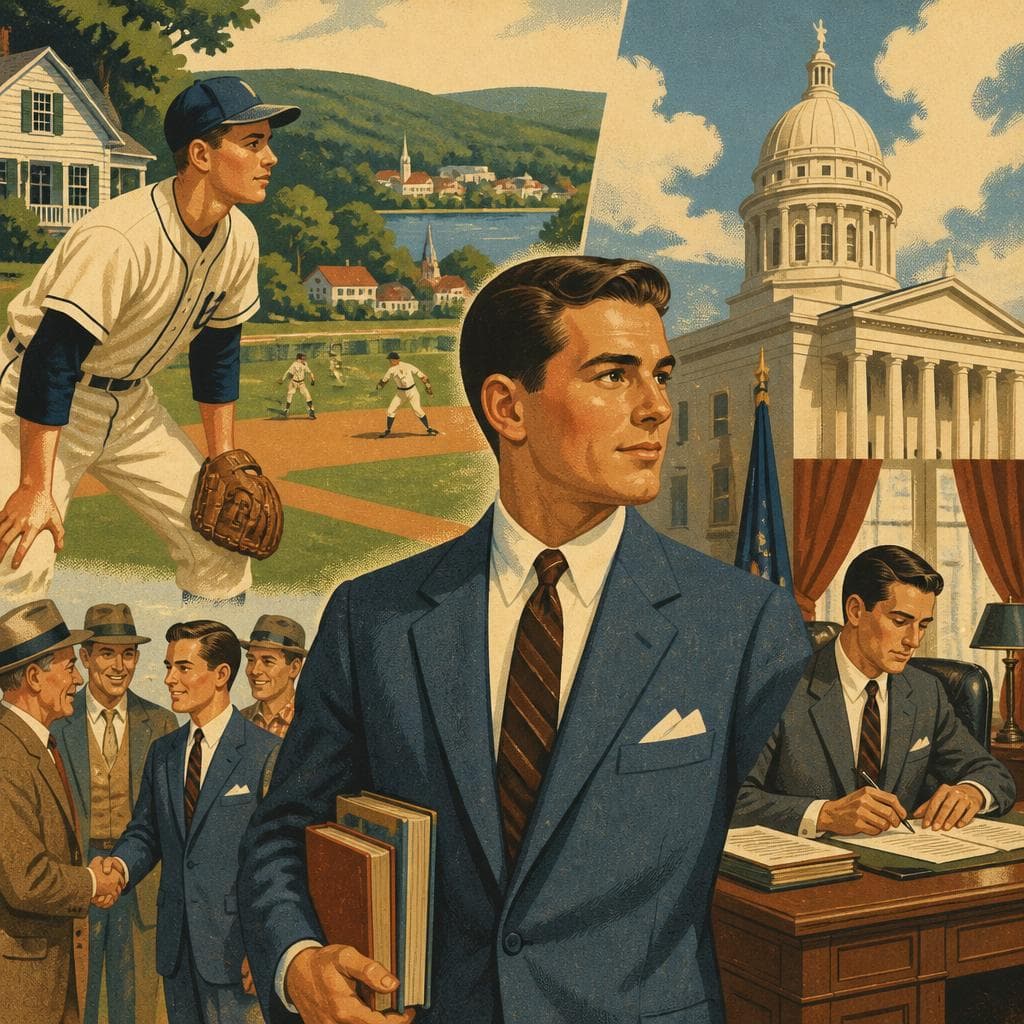 Cover art for From Cooperstown to the Governor’s Office