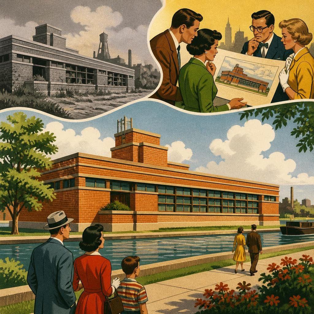 Cover art for Saving Wright’s Lone Warehouse