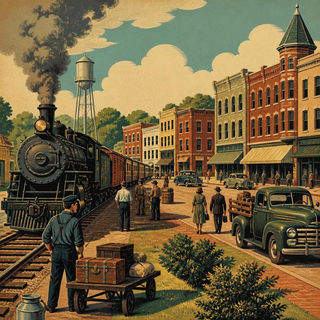 Cover art for How the Rails Built Downtown Forrest City
