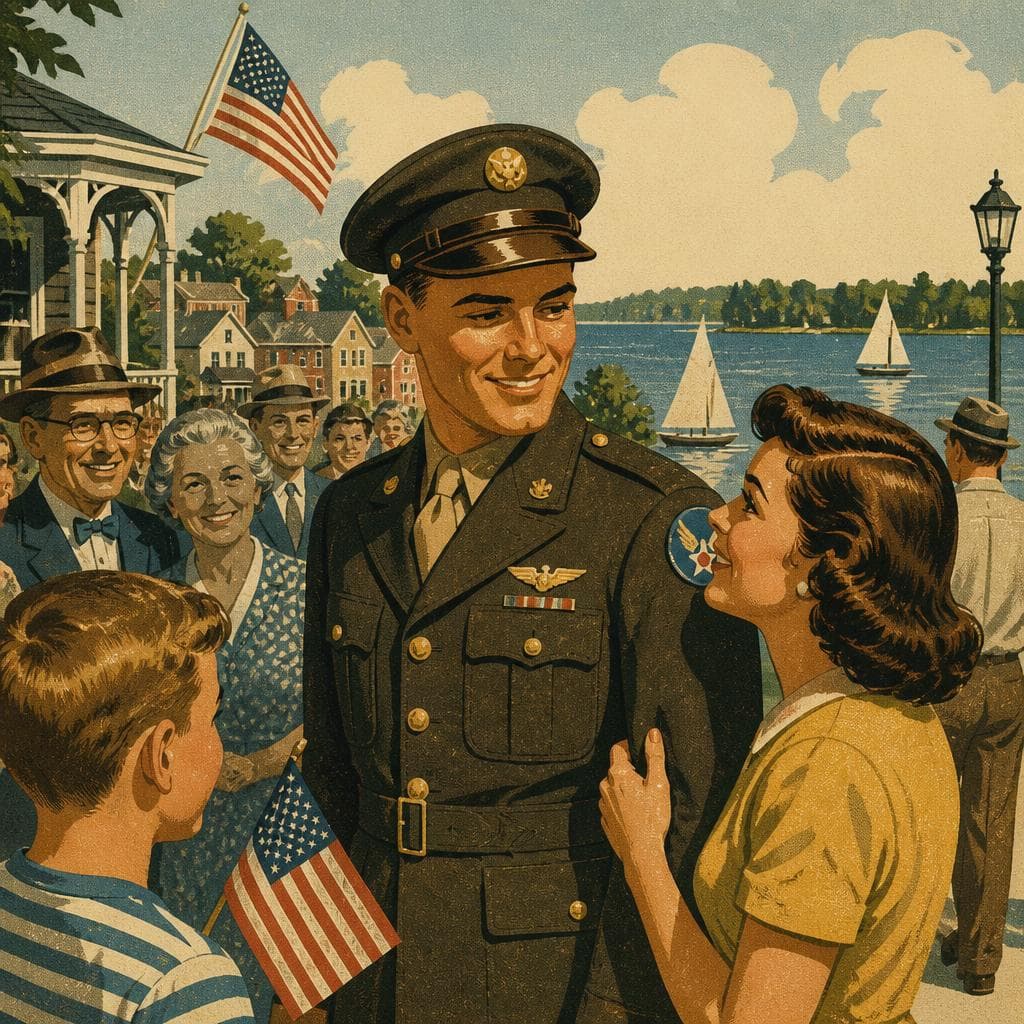 Cover art for When George Albee Came Home