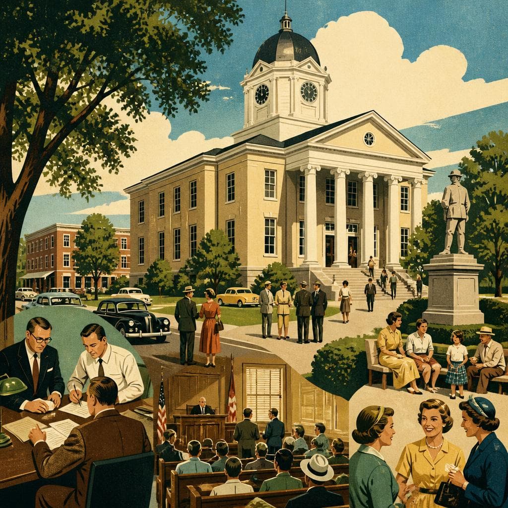 Cover art for Where Miller County Came to Do Its Business