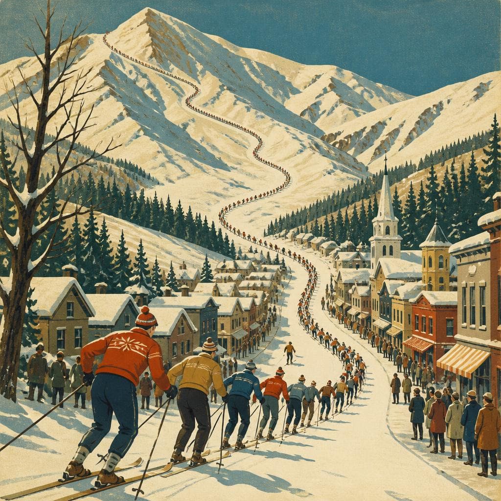 Cover art for From Mansfield to Main Street on Skis