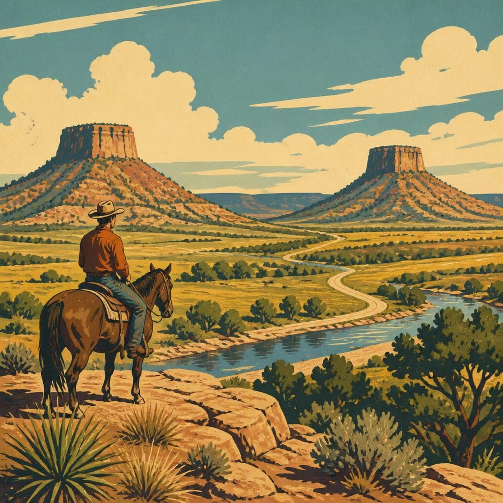 Cover art for The Twin Mesas That Pointed the Way