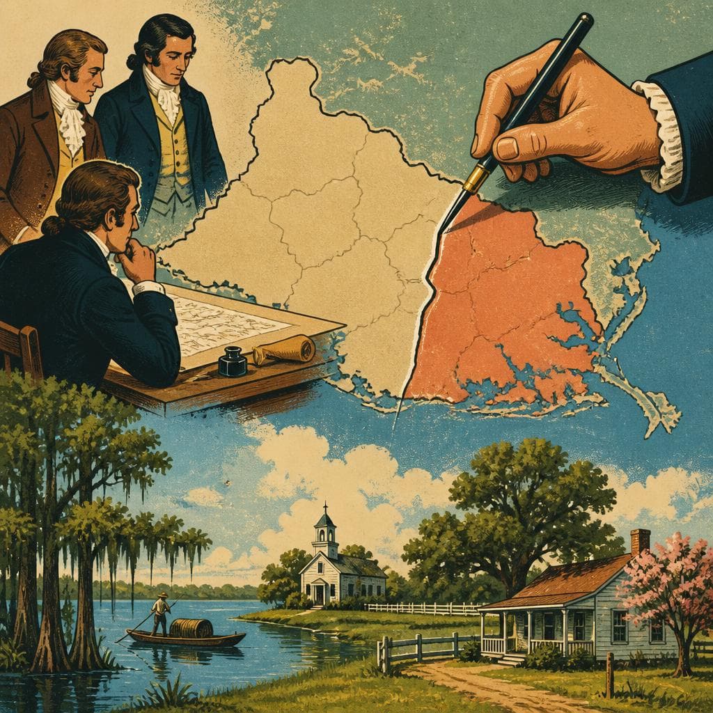 Cover art for When a Line on the Map Became Washington Parish