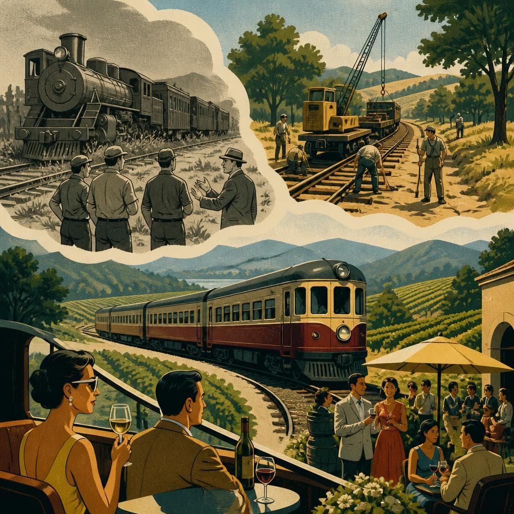 Cover art for How Napa Turned an Old Rail Line Into Ritual
