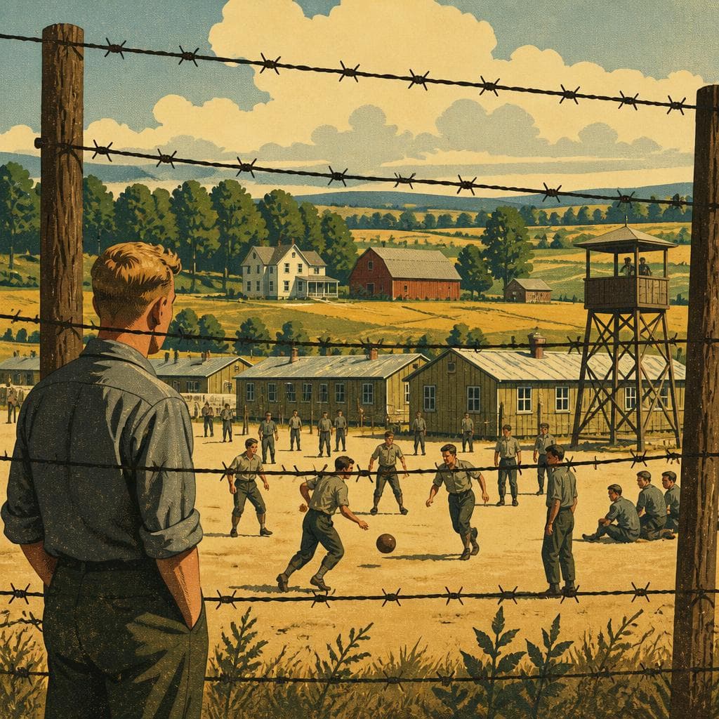 Cover art for Behind Barbed Wire in Pickens County