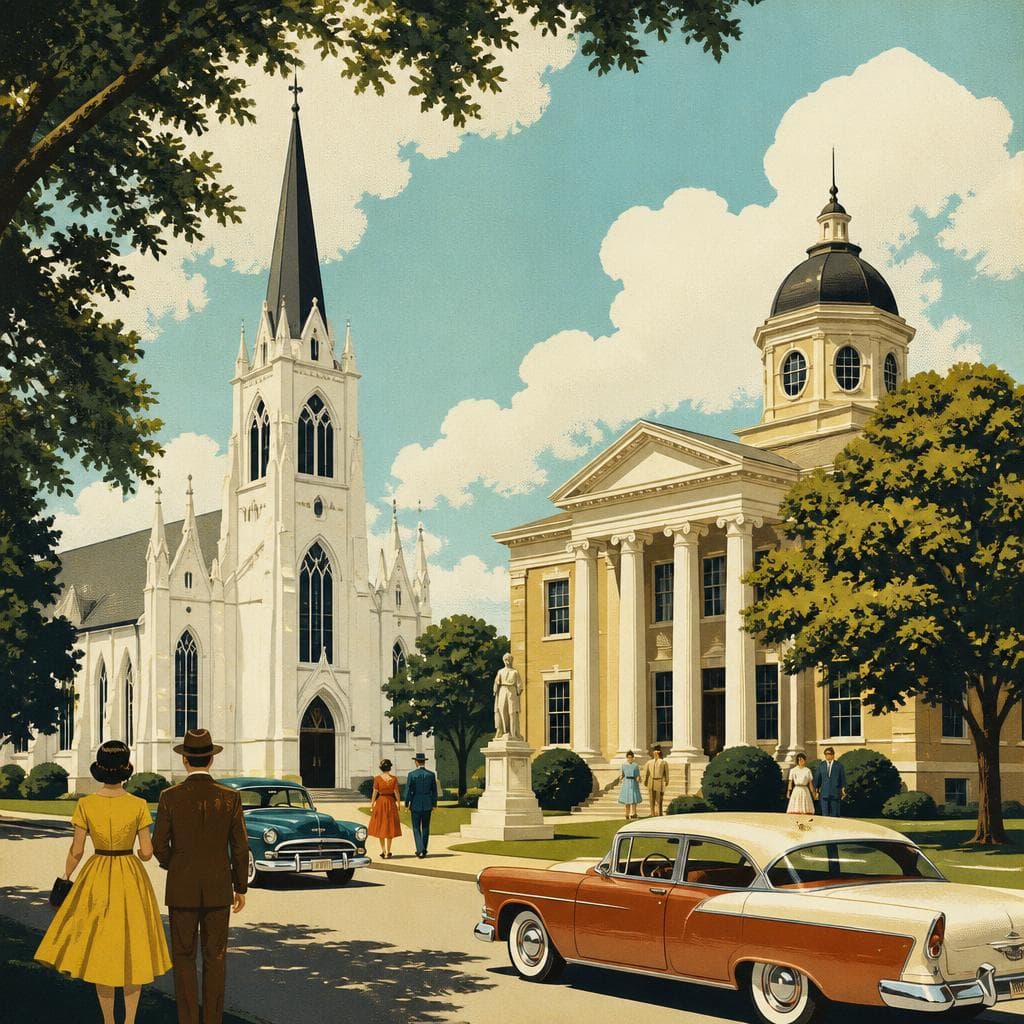 Cover art for A Church Beside the Courthouse