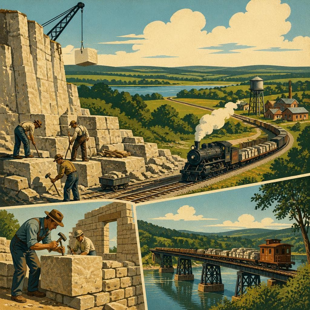 Cover art for A County Named for Stone