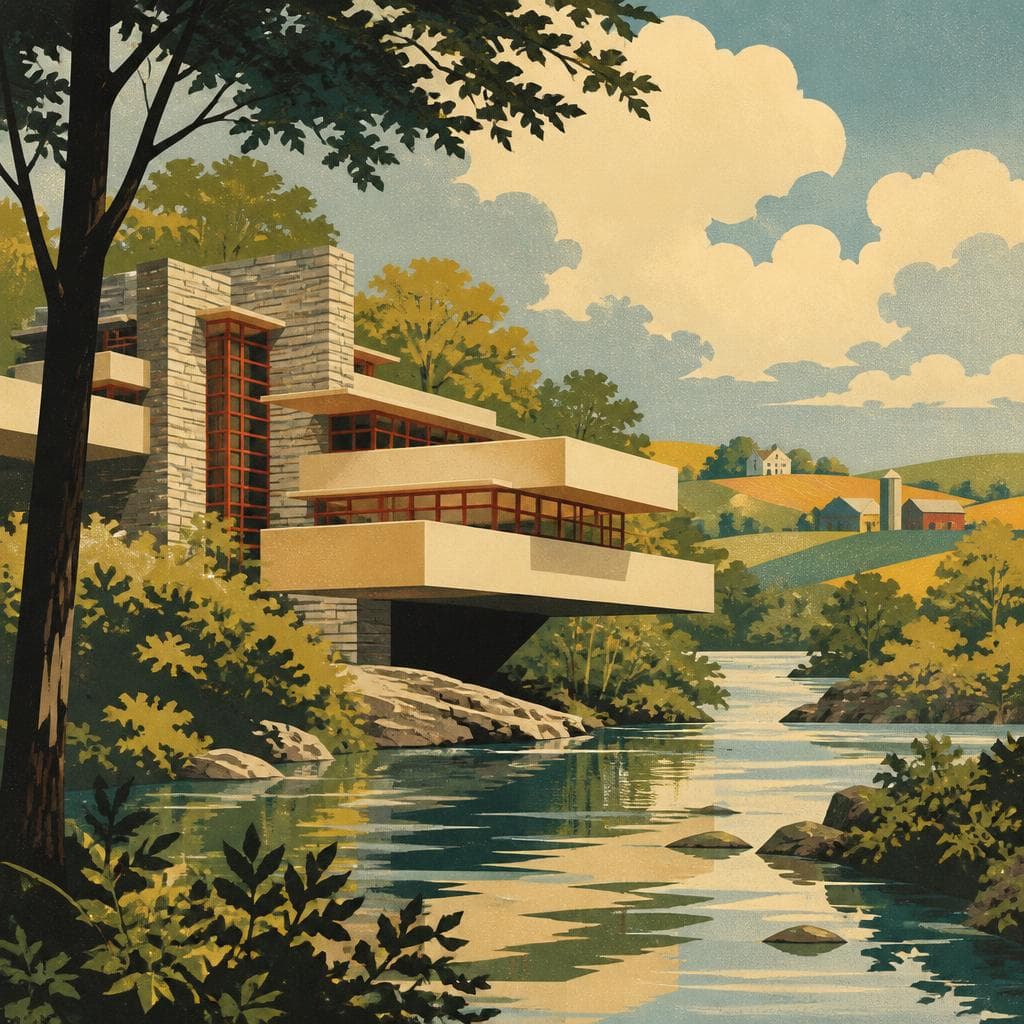 Cover art for A Wright House Above the Wapsipinicon