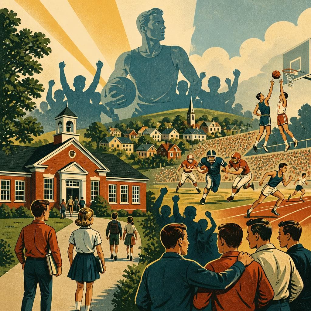 Cover art for Small School, Big Stride