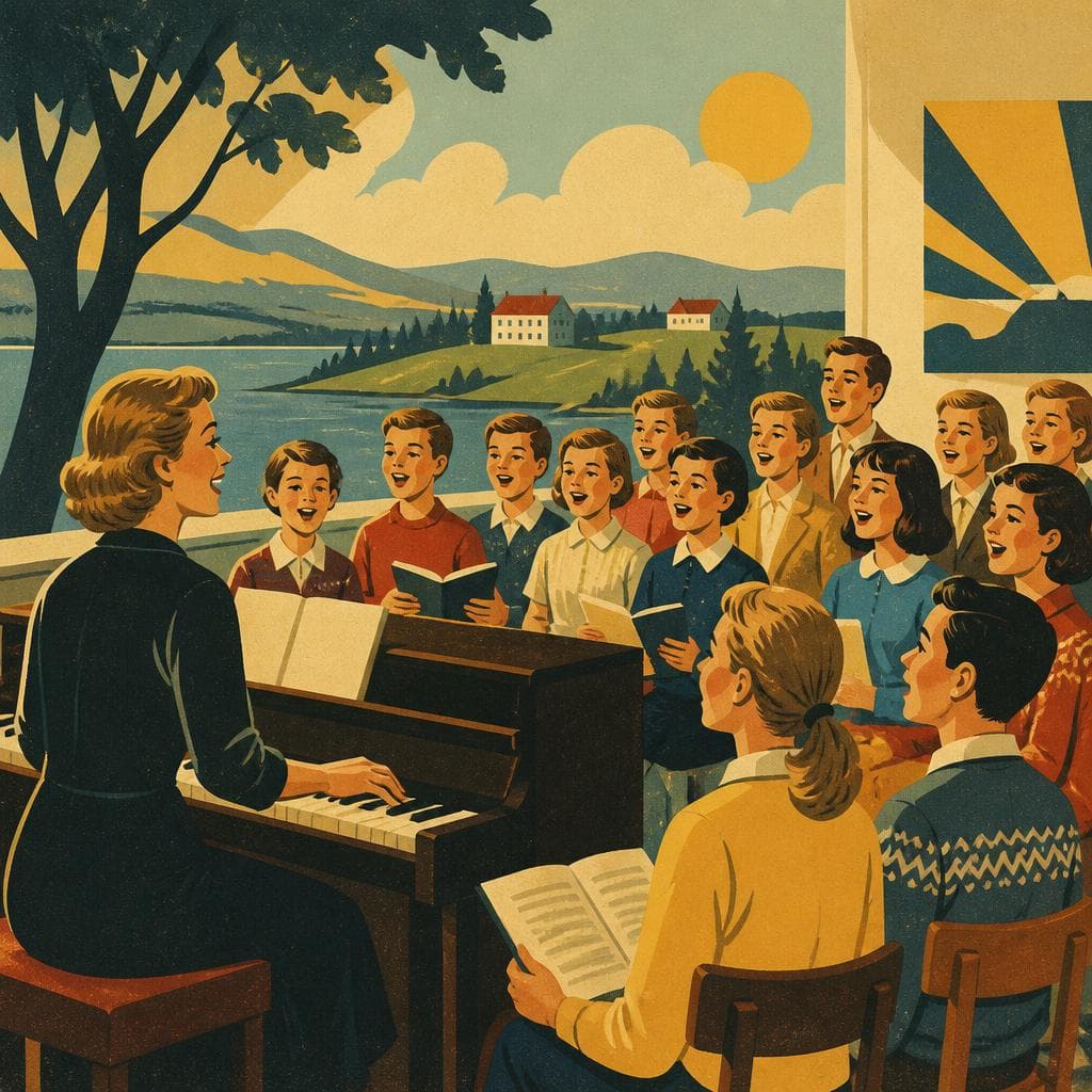 Cover art for Where Singing Was Part of the Lesson