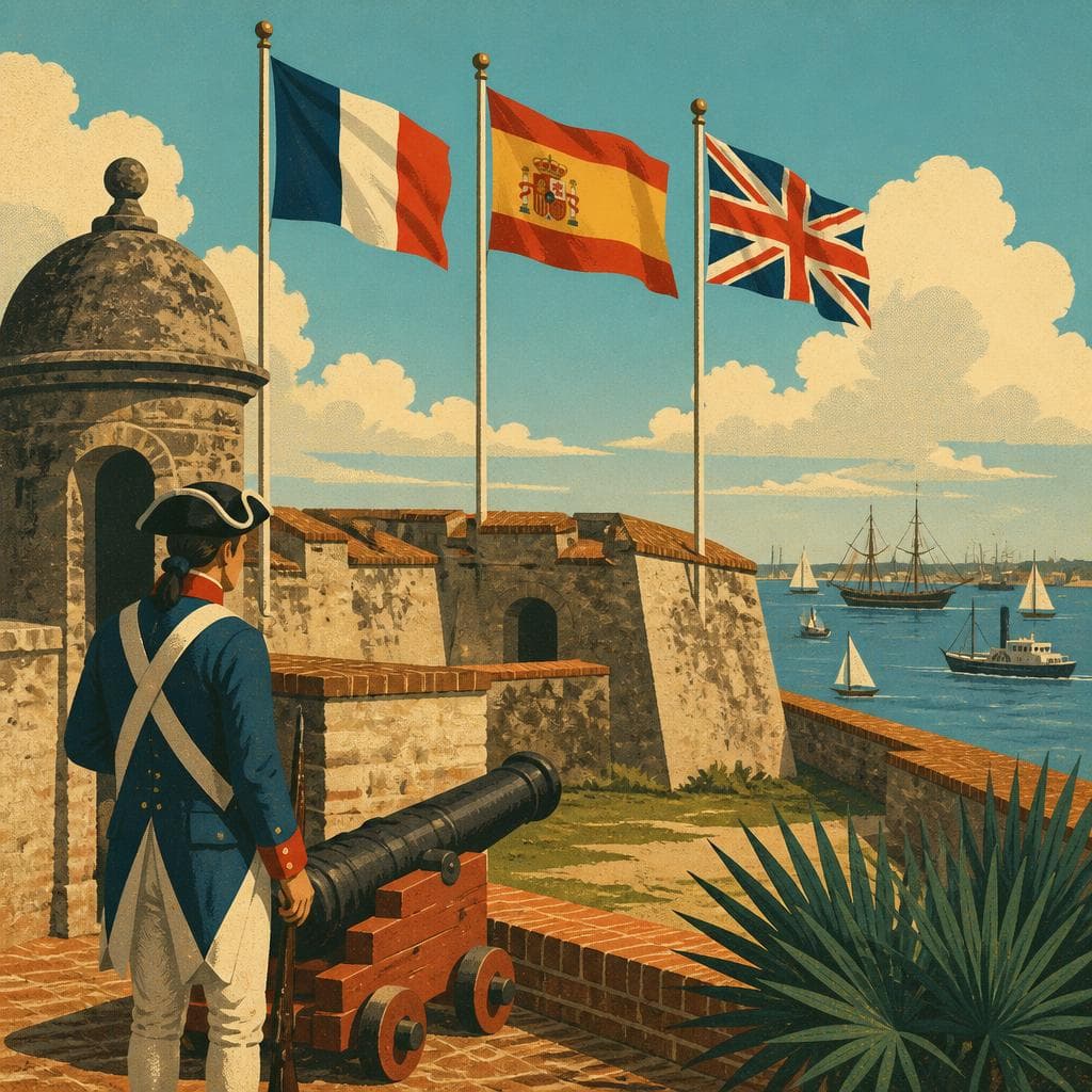 Cover art for Three Flags, One Fort