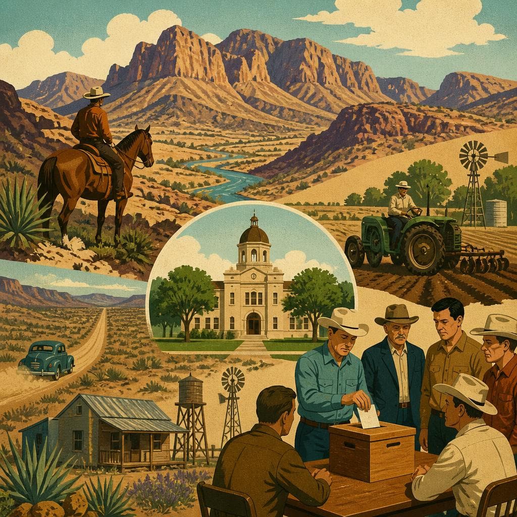 Cover art for A County of Their Own in Big Bend
