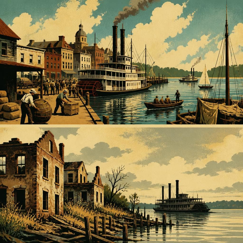 Cover art for Where the River Trade Briefly Ruled