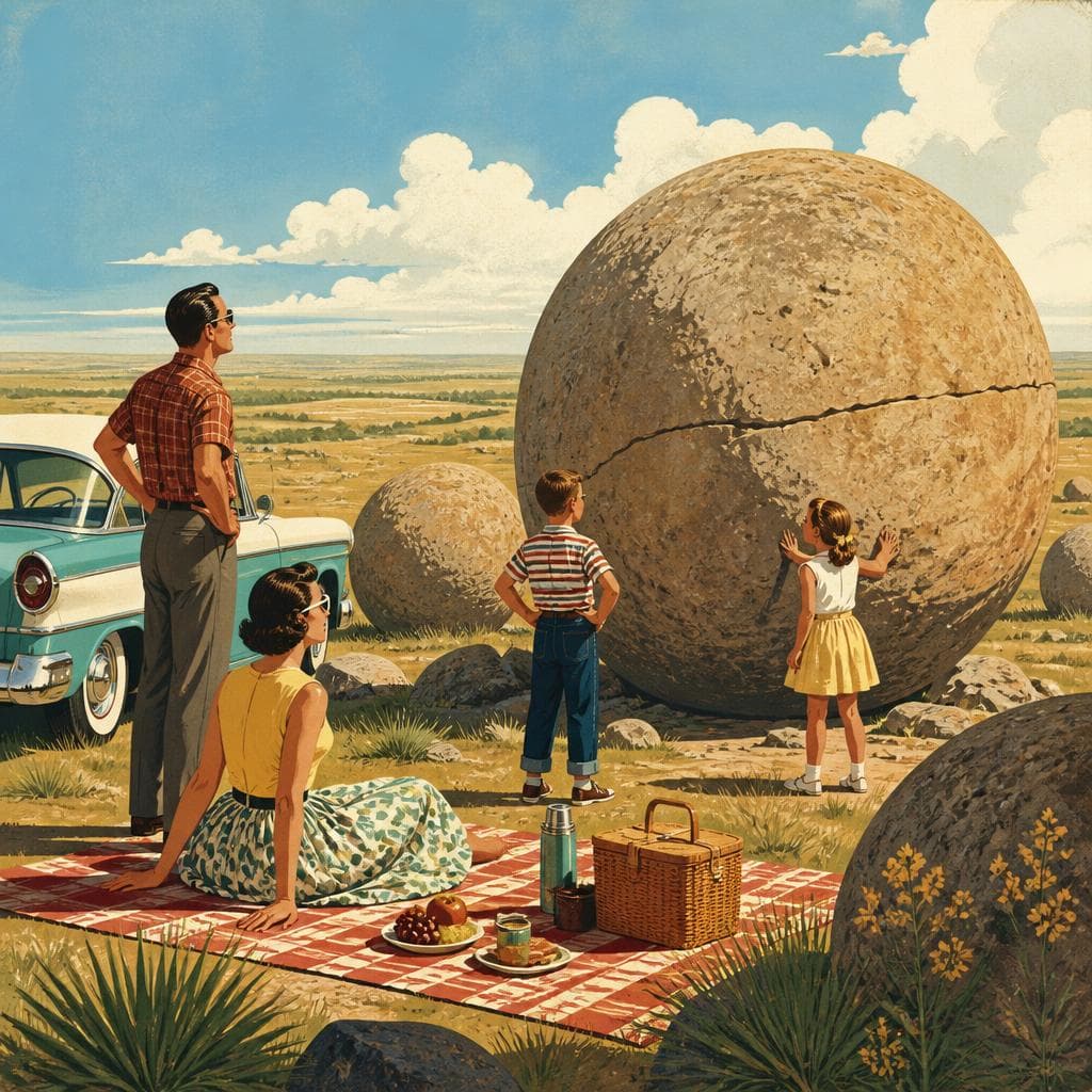 Cover art for Where Kansas Learned to Picnic With Stone Giants