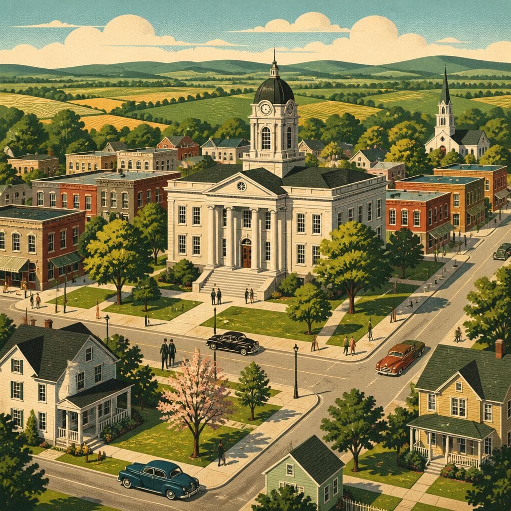 Cover art for A Town Built for the Courthouse