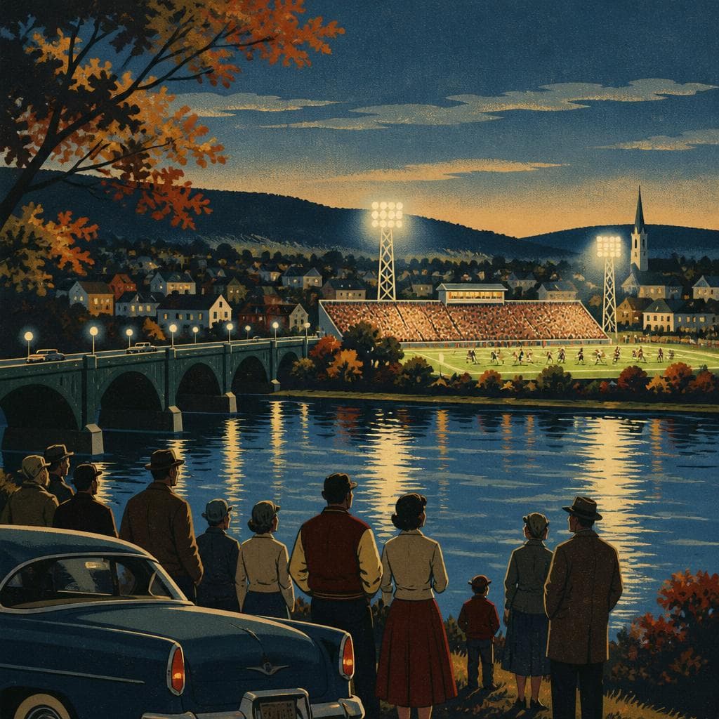 Cover art for Friday Nights Across the River