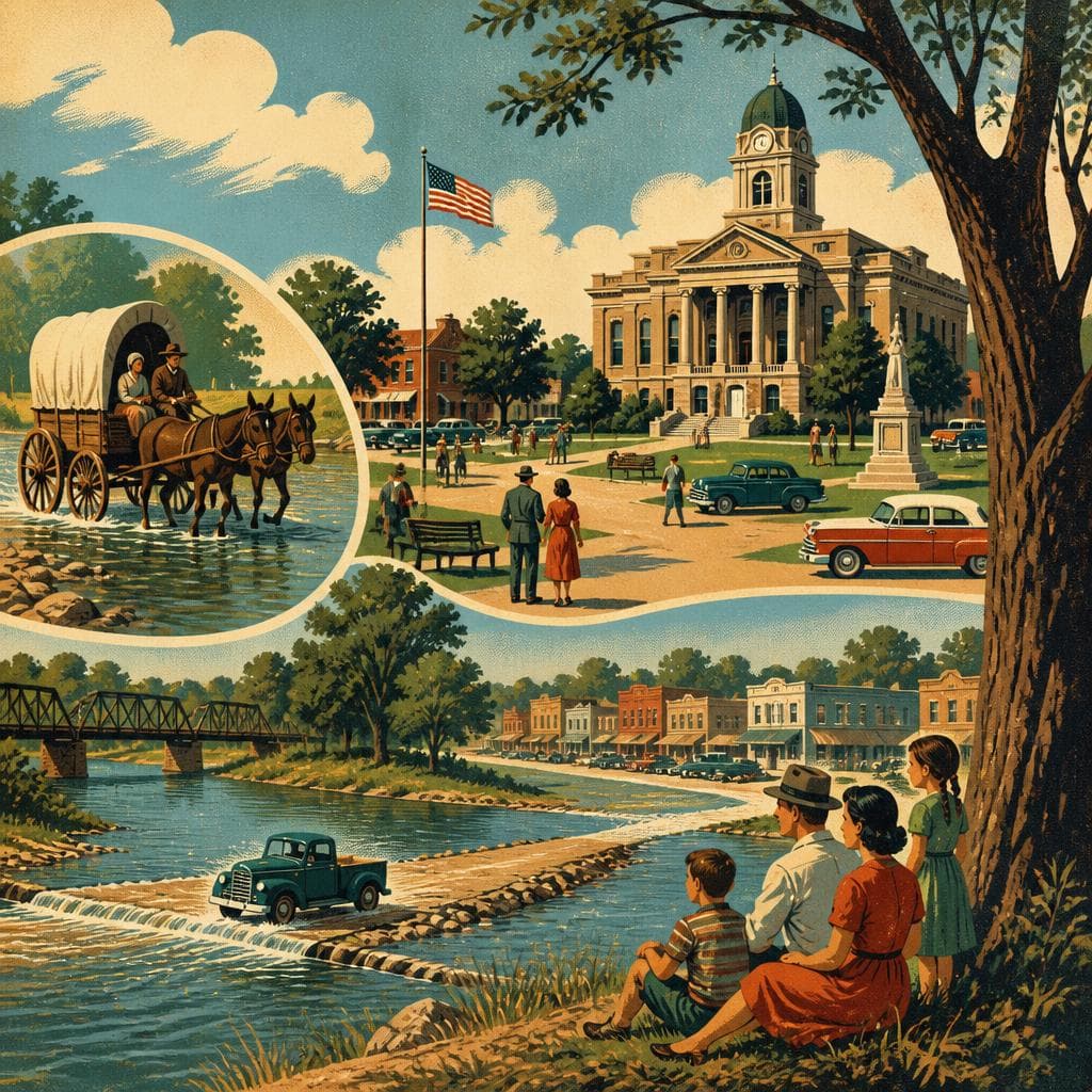 Cover art for Where the River Crossing Became the County’s Heart
