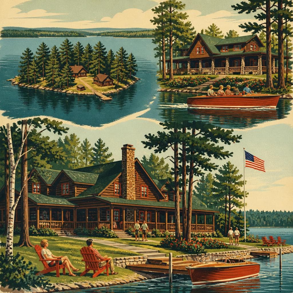 Cover art for An Island Retreat That Became a Wisconsin Classic