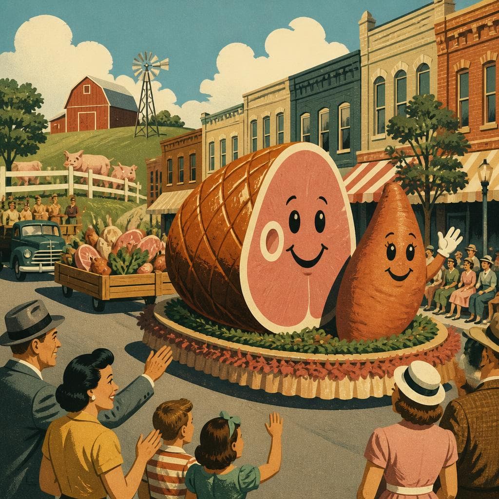 Cover art for When Ham and Yams Took Over Main Street